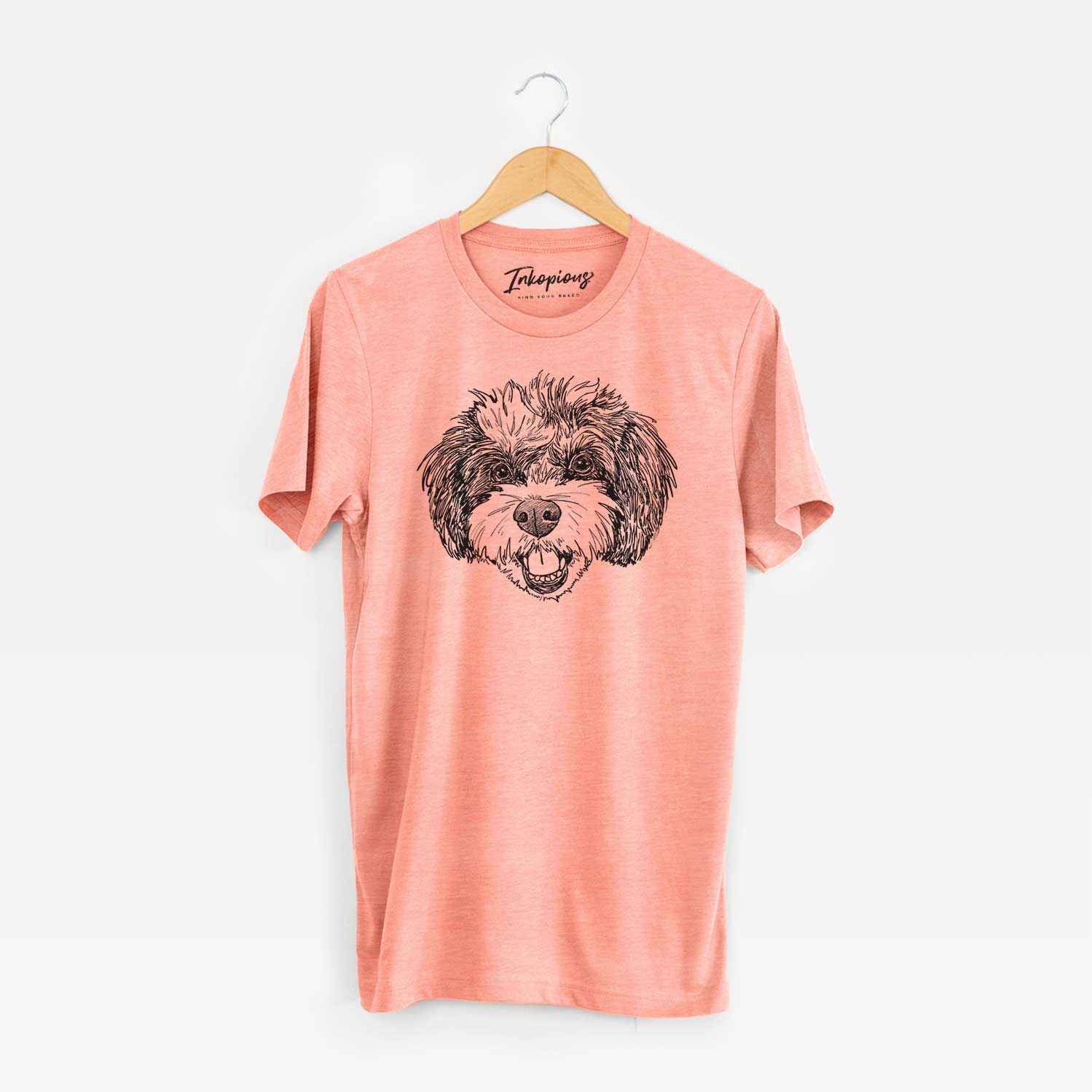 Doodled Santana Banana the Bichon Poodle - Unisex Crewneck