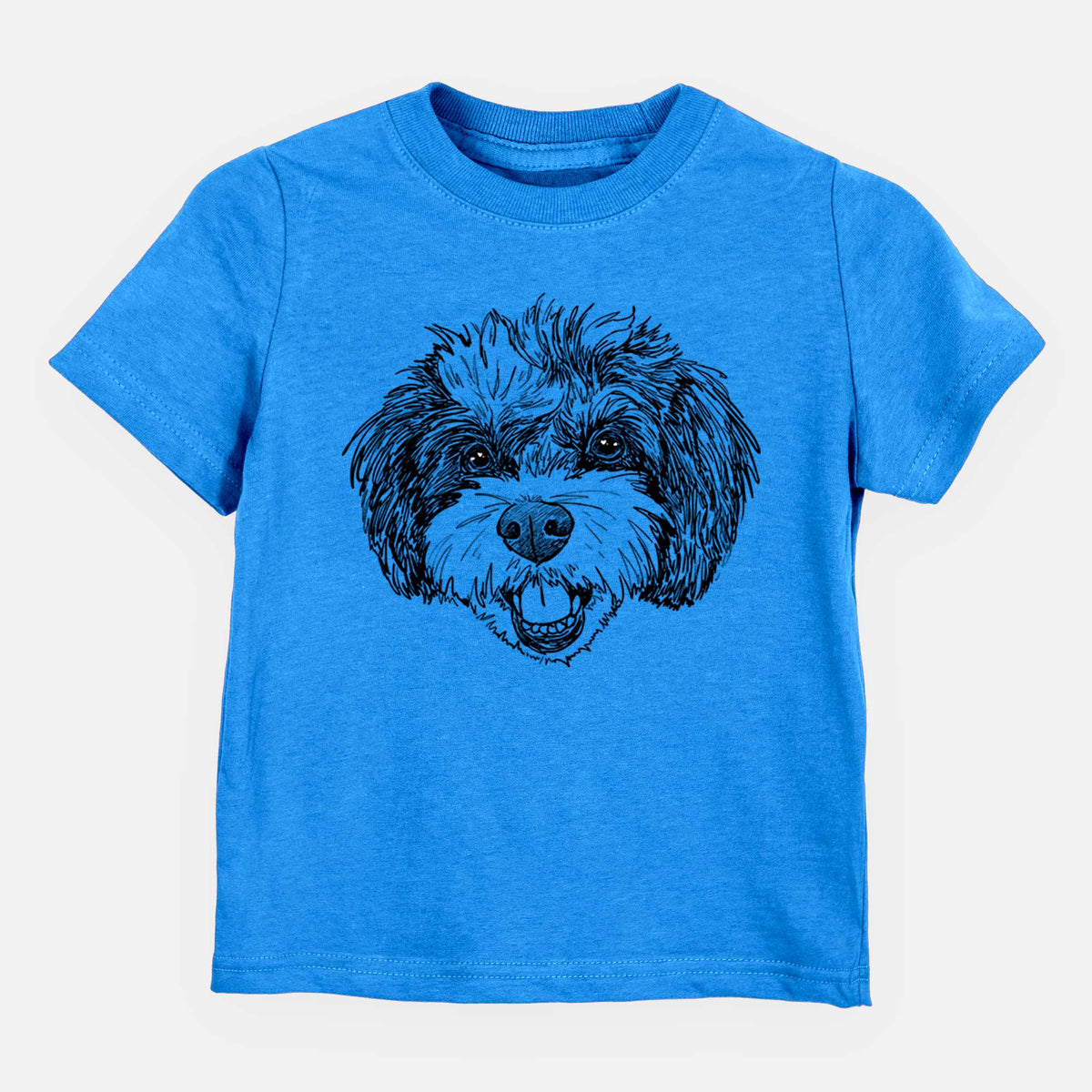 Doodled Santana Banana the Bichon Poodle - Kids/Youth/Toddler Shirt