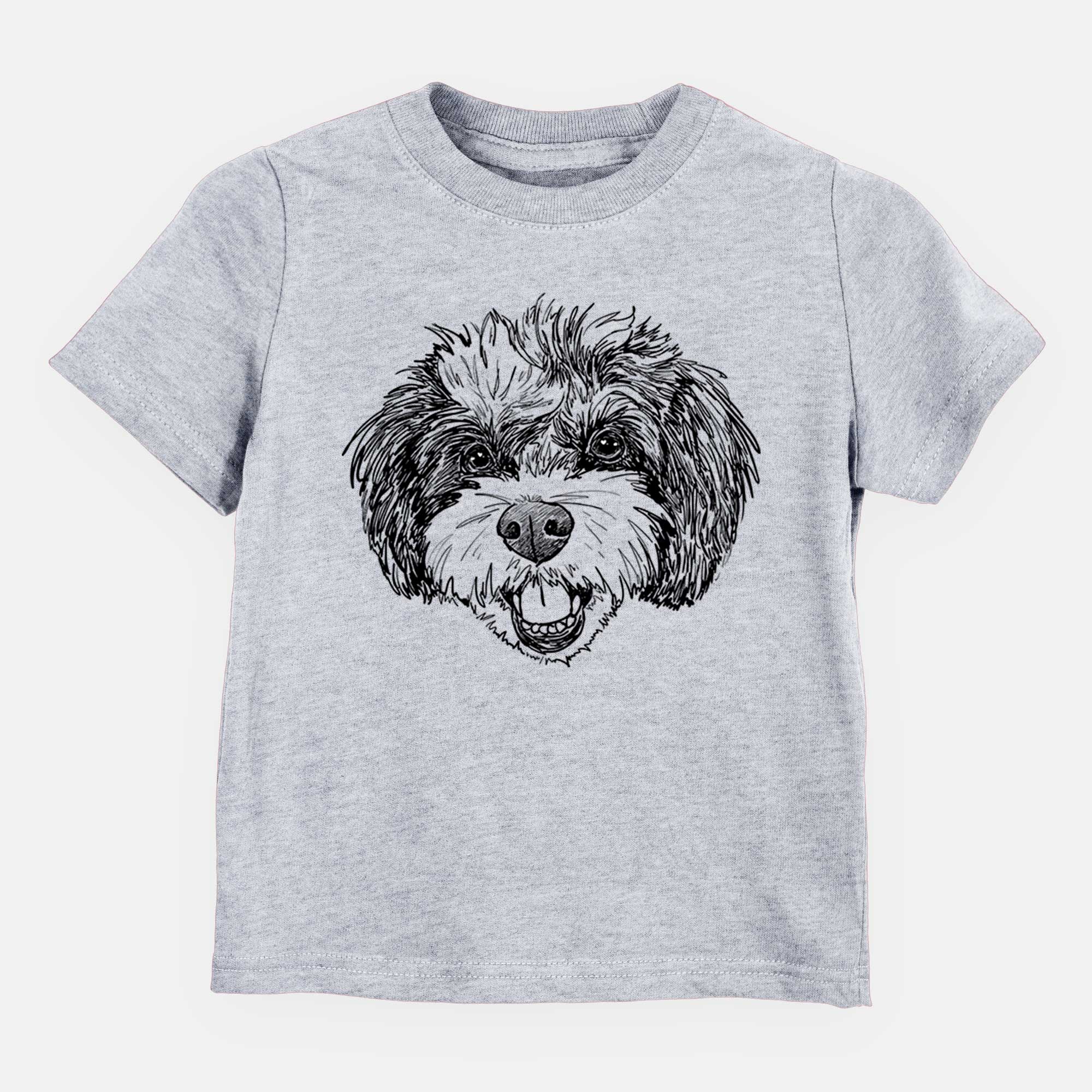 Doodled Santana Banana the Bichon Poodle - Kids/Youth/Toddler Shirt