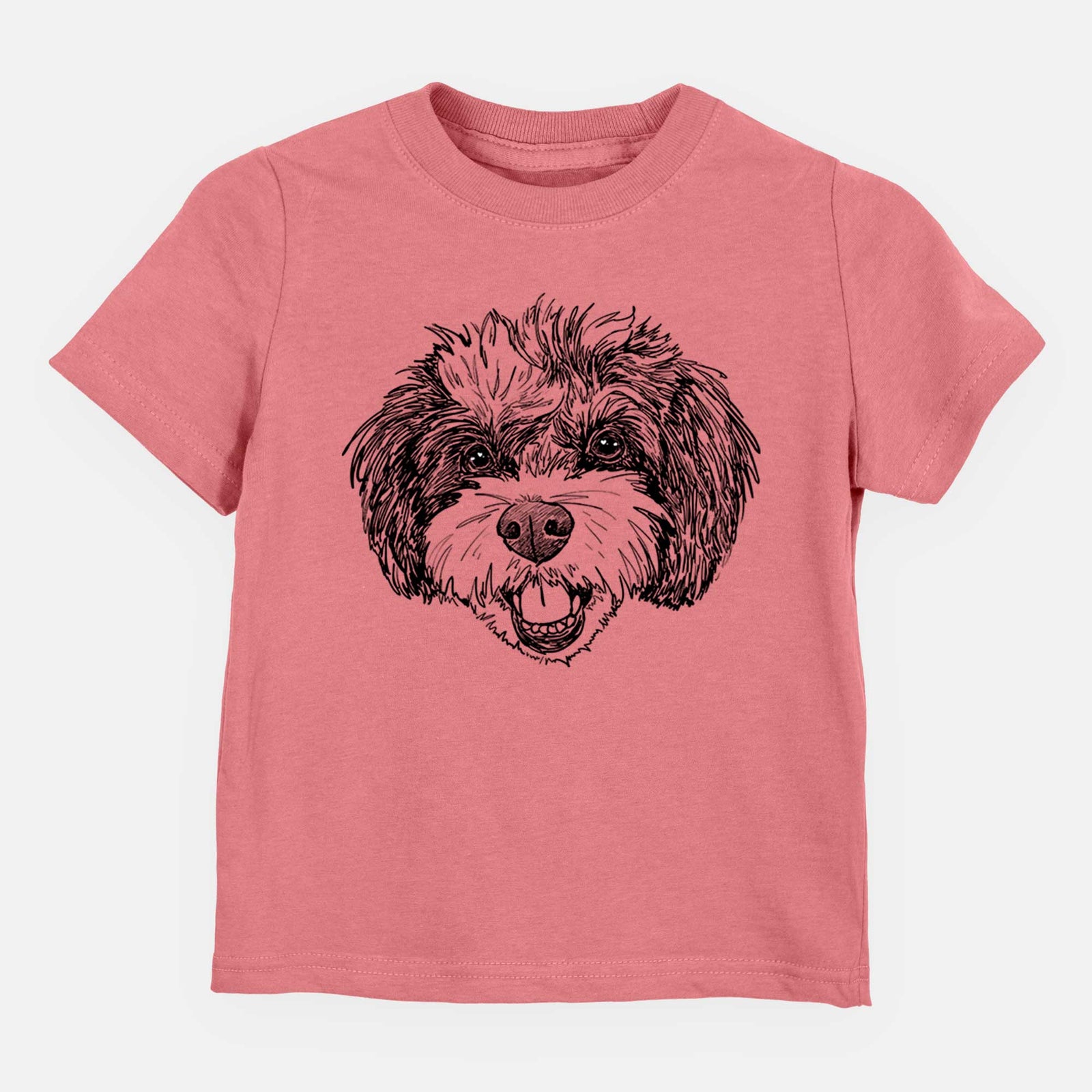 Doodled Santana Banana the Bichon Poodle - Kids/Youth/Toddler Shirt