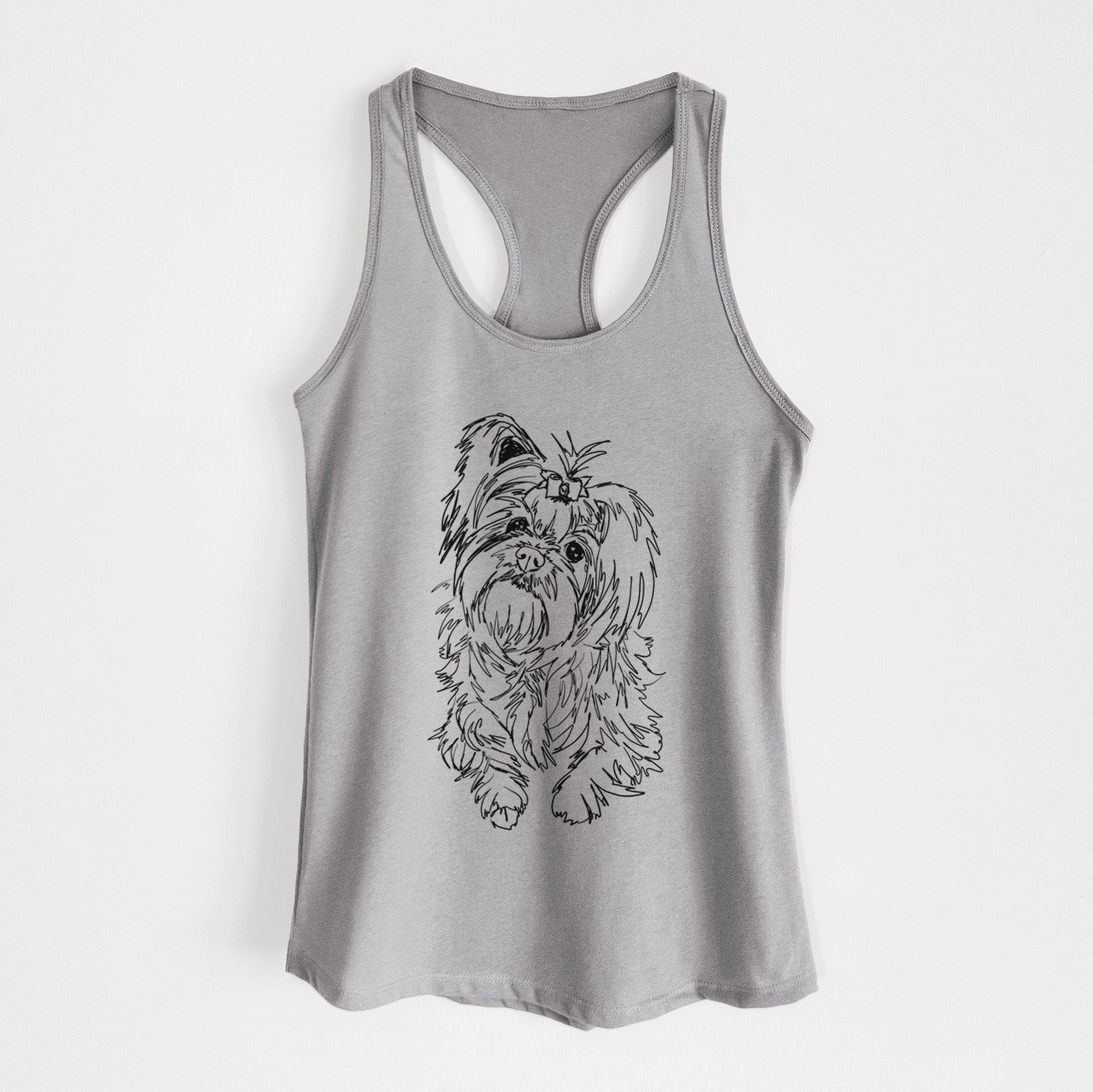 Doodled Sebastian the Carkie - Women's Racerback Tanktop