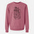 Doodled Sebastian the Carkie - Unisex Pigment Dyed Crew Sweatshirt