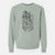 Doodled Sebastian the Carkie - Unisex Pigment Dyed Crew Sweatshirt