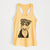 Doodled Skeeter the Weimaraner - Women's Racerback Tanktop