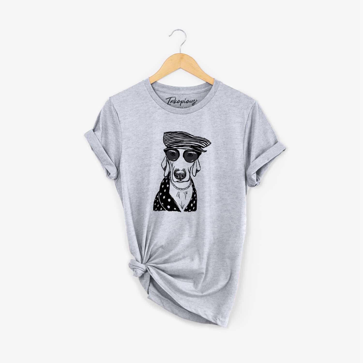 Doodled Skeeter the Weimaraner - Unisex Crewneck