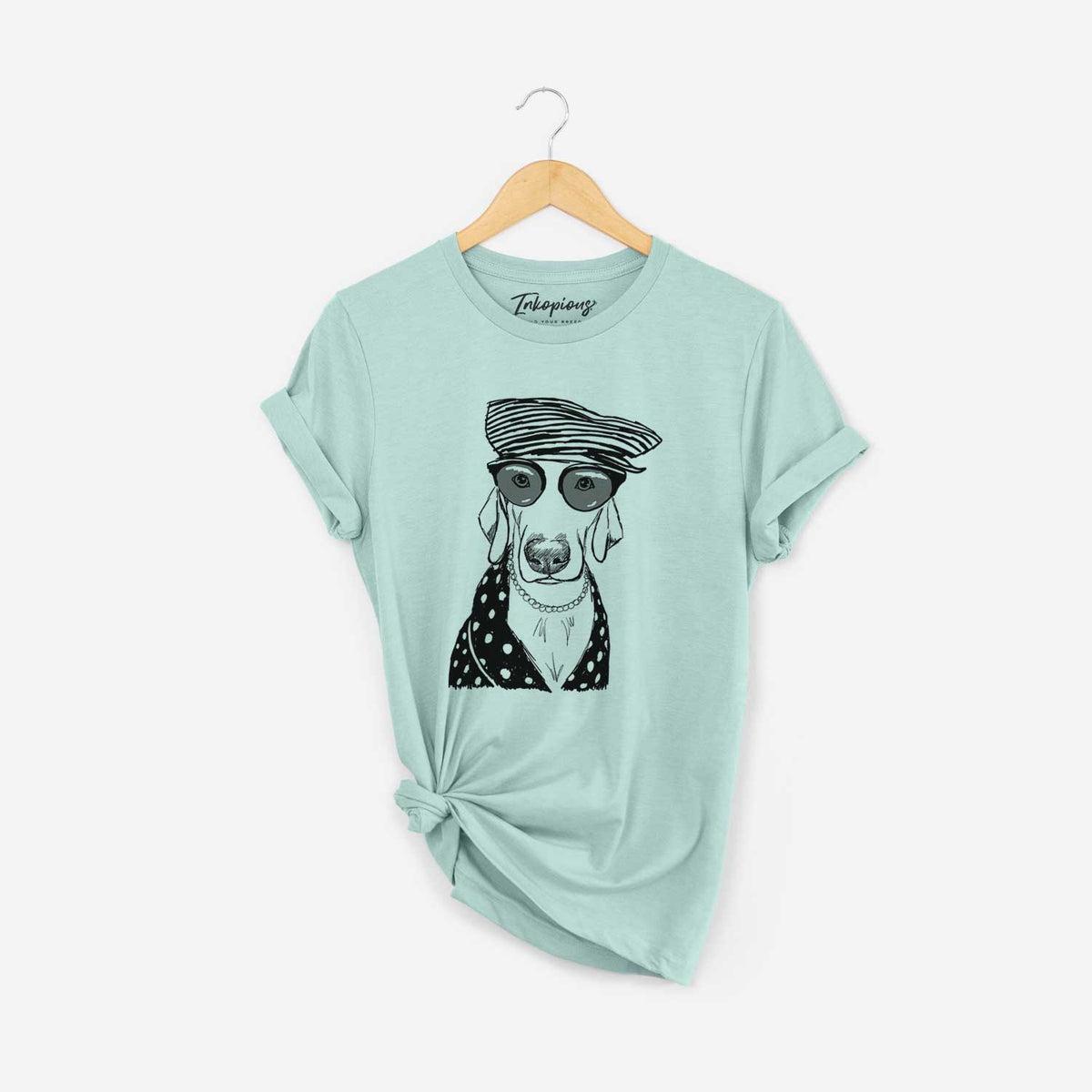 Doodled Skeeter the Weimaraner - Unisex Crewneck