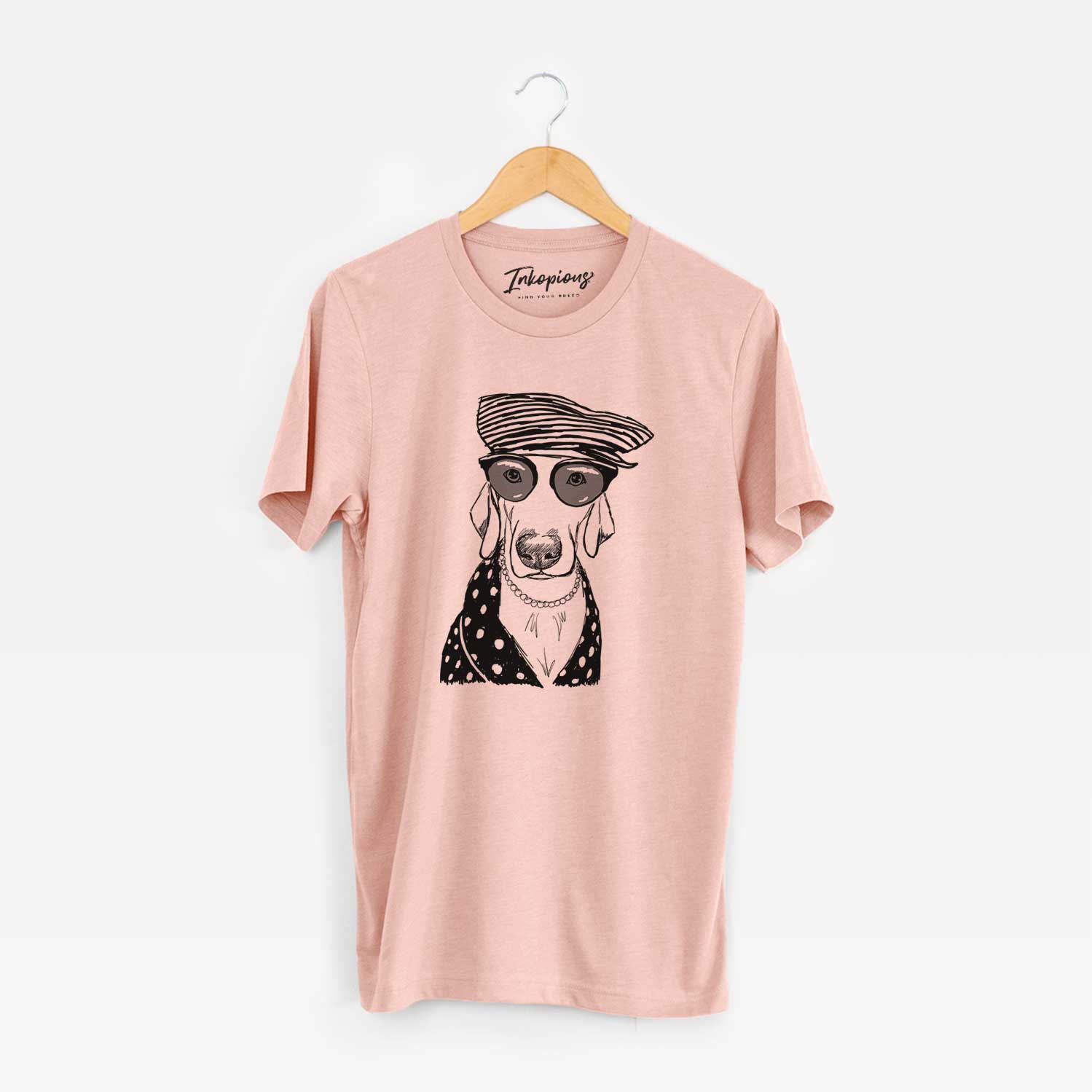 Doodled Skeeter the Weimaraner - Unisex Crewneck