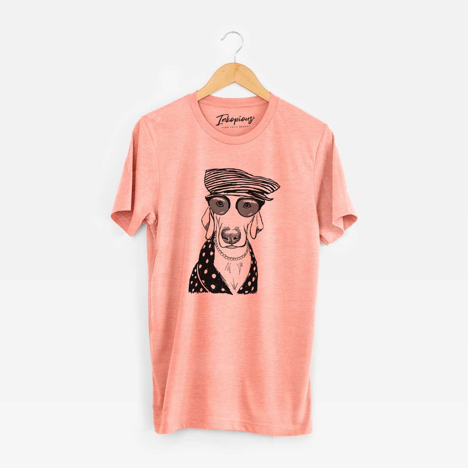 Doodled Skeeter the Weimaraner - Unisex Crewneck