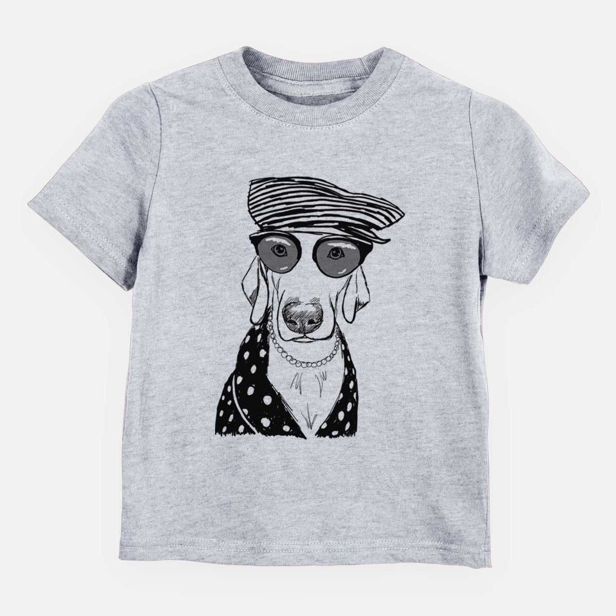 Doodled Skeeter the Weimaraner - Kids/Youth/Toddler Shirt