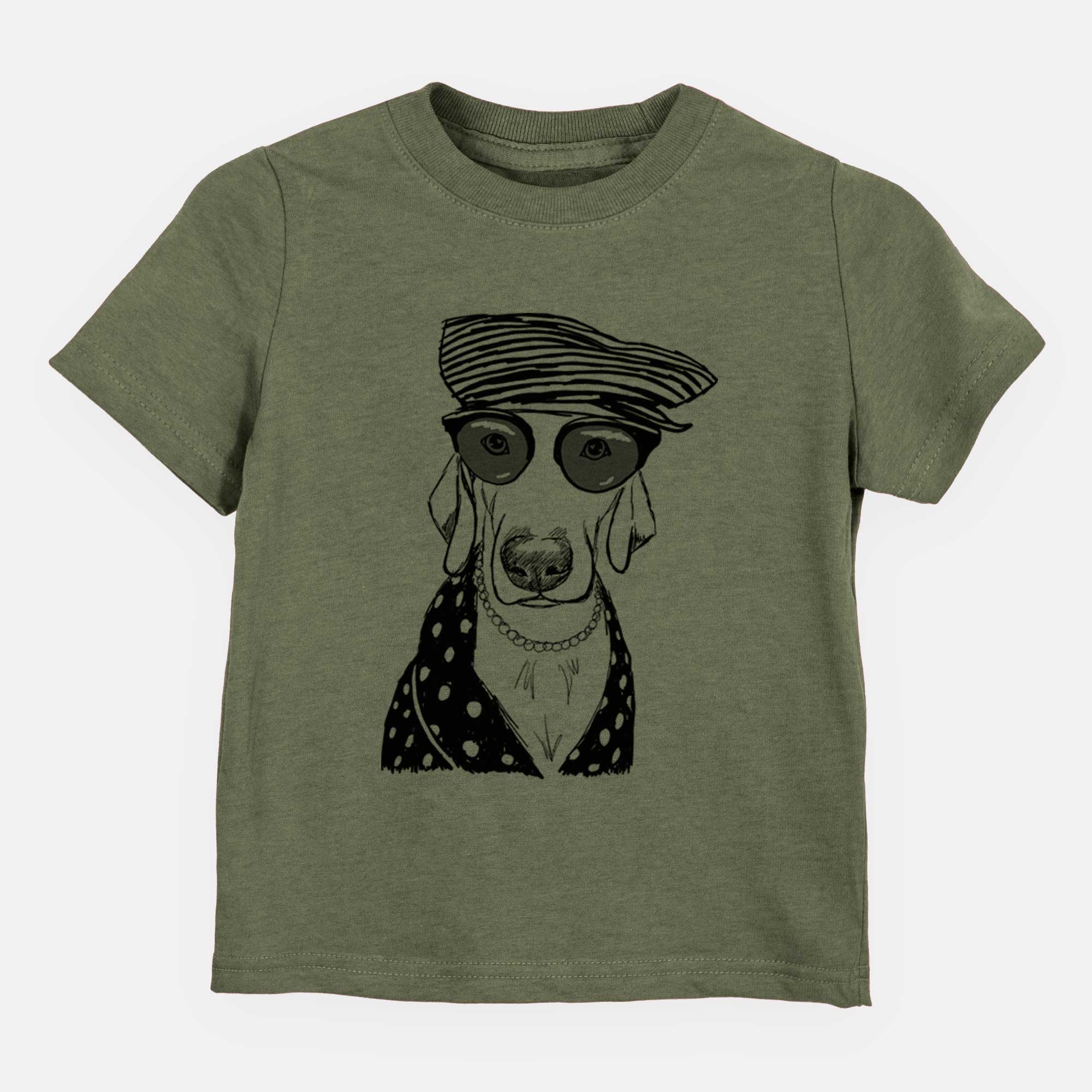 Doodled Skeeter the Weimaraner - Kids/Youth/Toddler Shirt