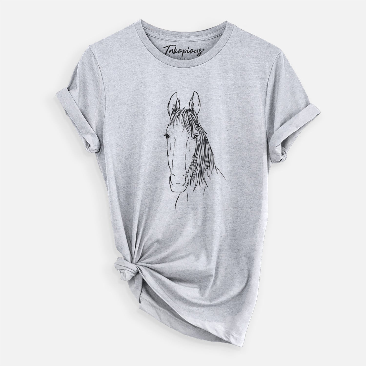 Doodled Socks Will Dew the American Standardbred Horse - Unisex Crewneck