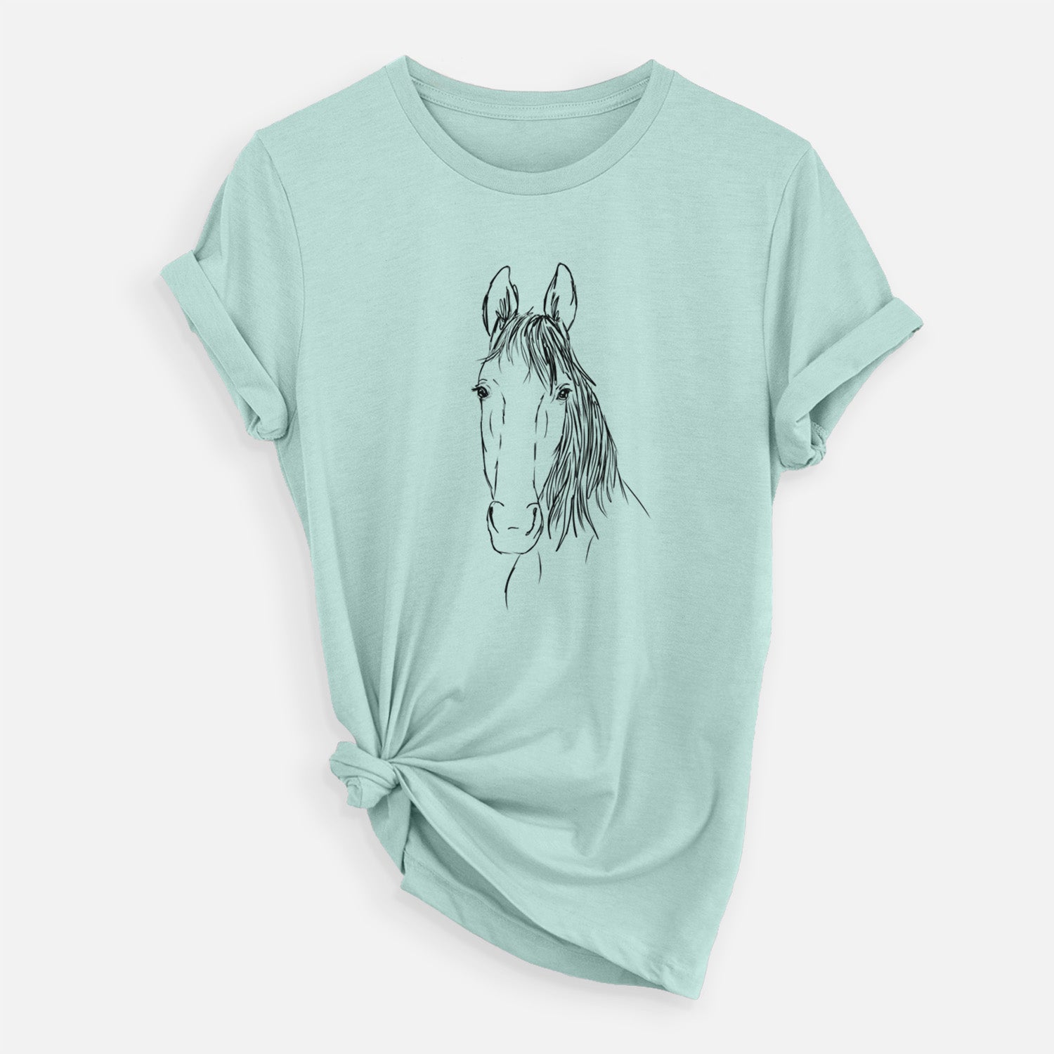 Doodled Socks Will Dew the American Standardbred Horse - Unisex Crewneck