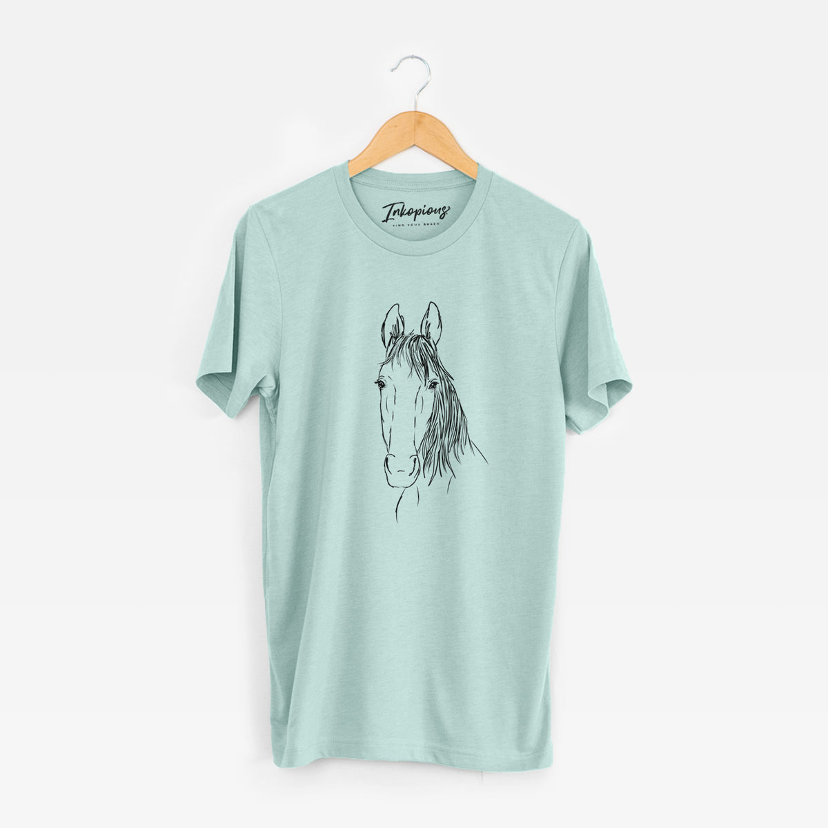 Doodled Socks Will Dew the American Standardbred Horse - Unisex Crewneck