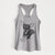 Doodled Sparty the Mixed Breed - Women's Racerback Tanktop