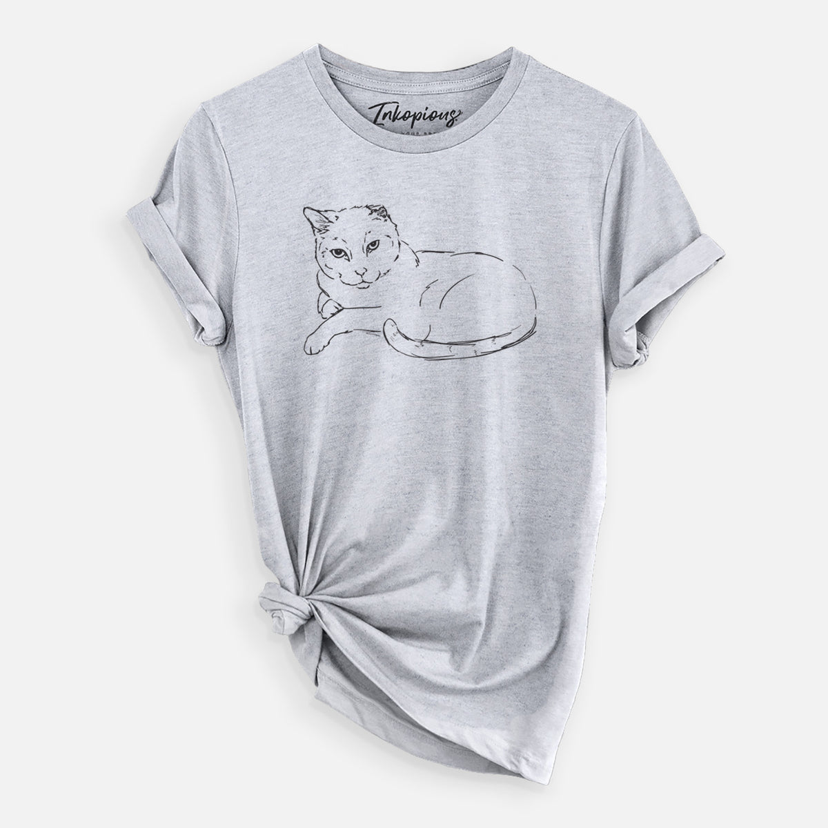Doodled Spenser the Cat - Unisex Crewneck