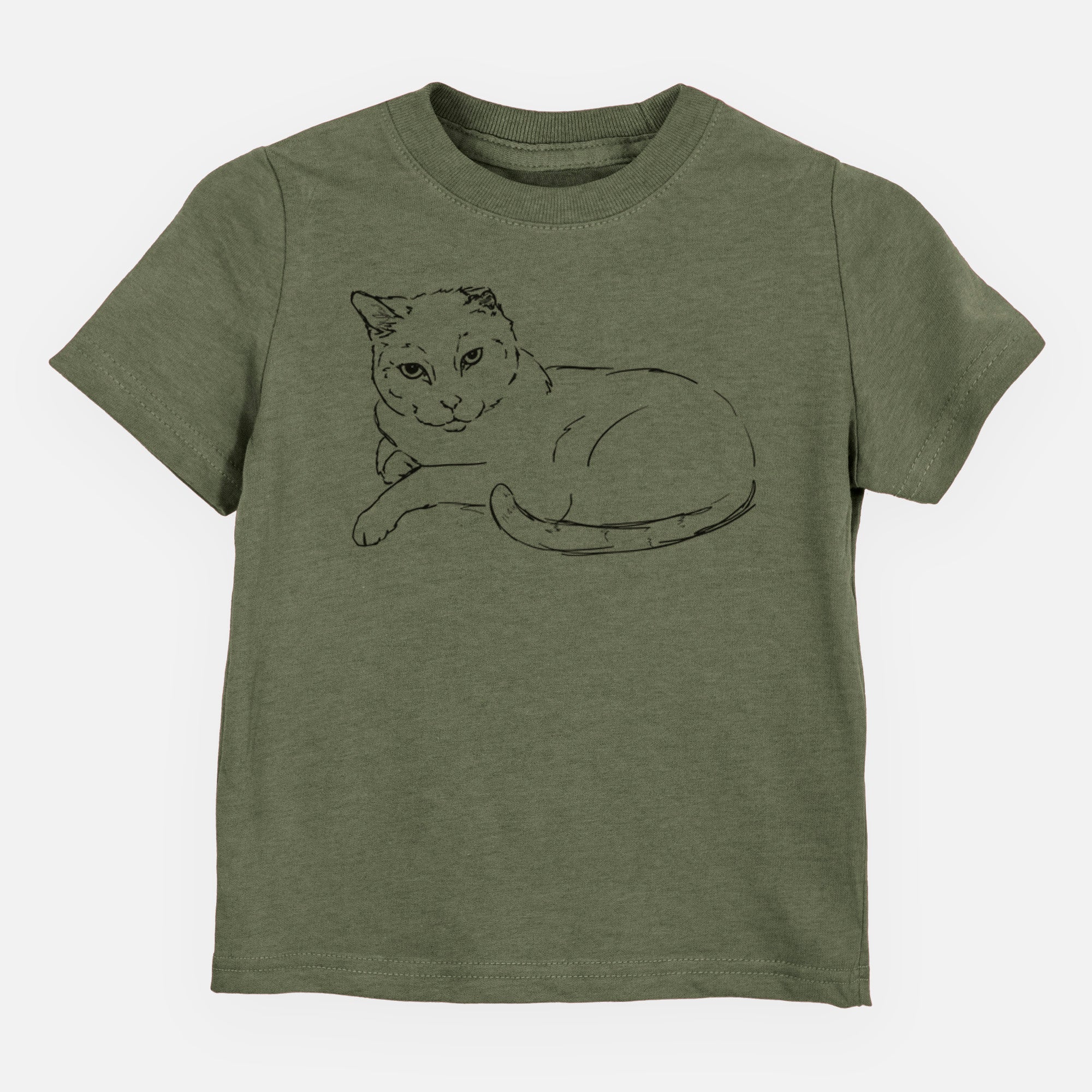 Doodled Spenser the Cat - Kids/Youth/Toddler Shirt