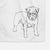 Doodled Squirtle the Jack Russell Terrier Decorative Hand Towel