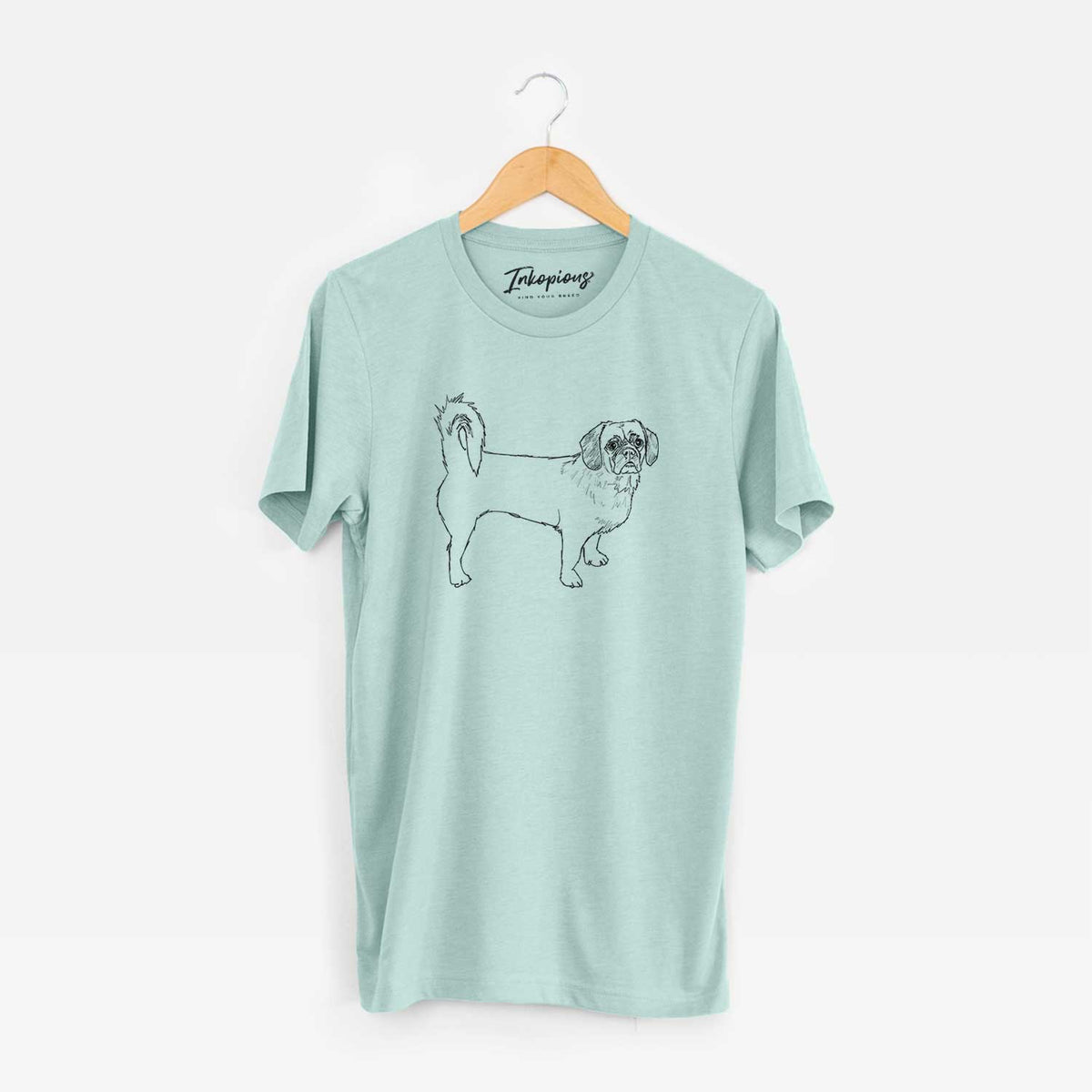 Doodled Stanley the Peagle - Unisex Crewneck