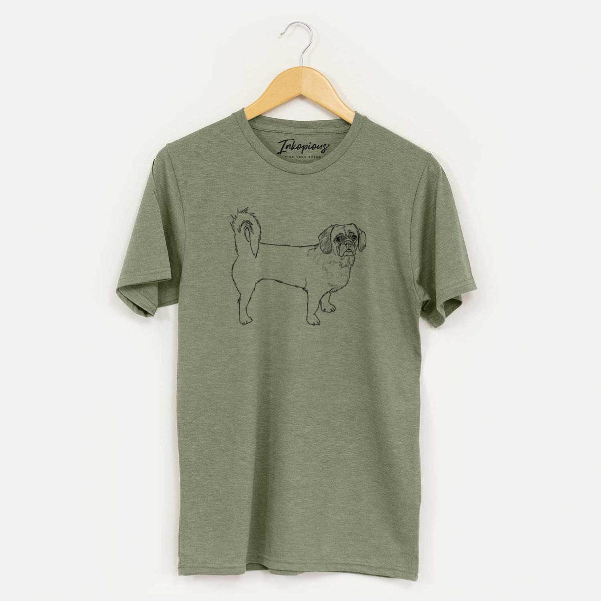 Doodled Stanley the Peagle - Unisex Crewneck