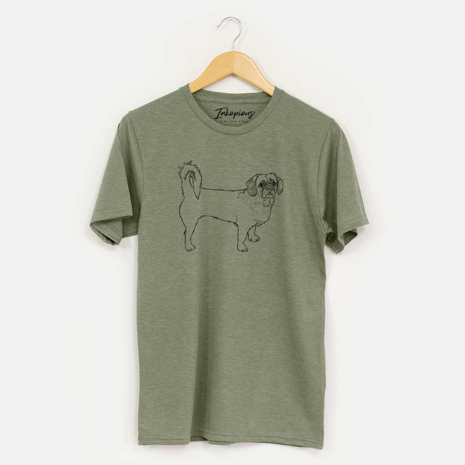 Doodled Stanley the Peagle - Unisex Crewneck