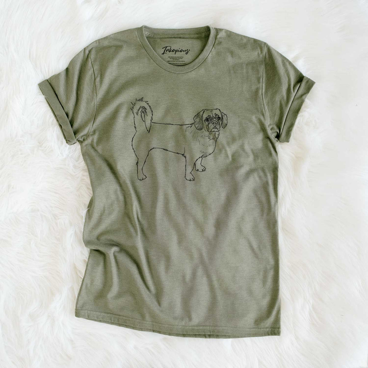 Doodled Stanley the Peagle - Unisex Crewneck