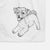 Doodled Stuart the Chipoo Decorative Hand Towel