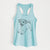 Doodled Stuart the Chipoo - Women's Racerback Tanktop