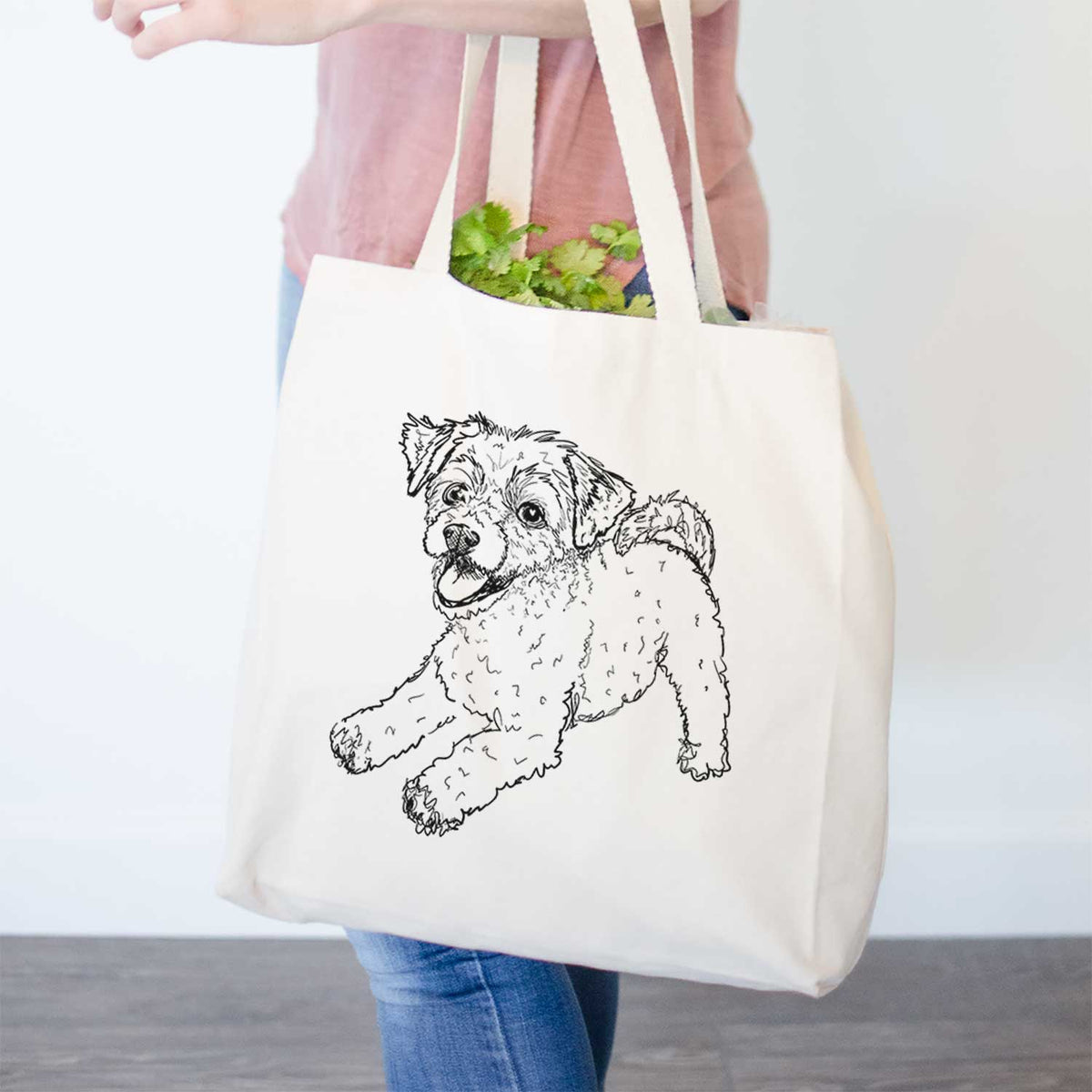 Doodled Stuart the Chipoo - Tote Bag