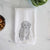 Doodled Sweet Tea the Mini Doodle Decorative Hand Towel