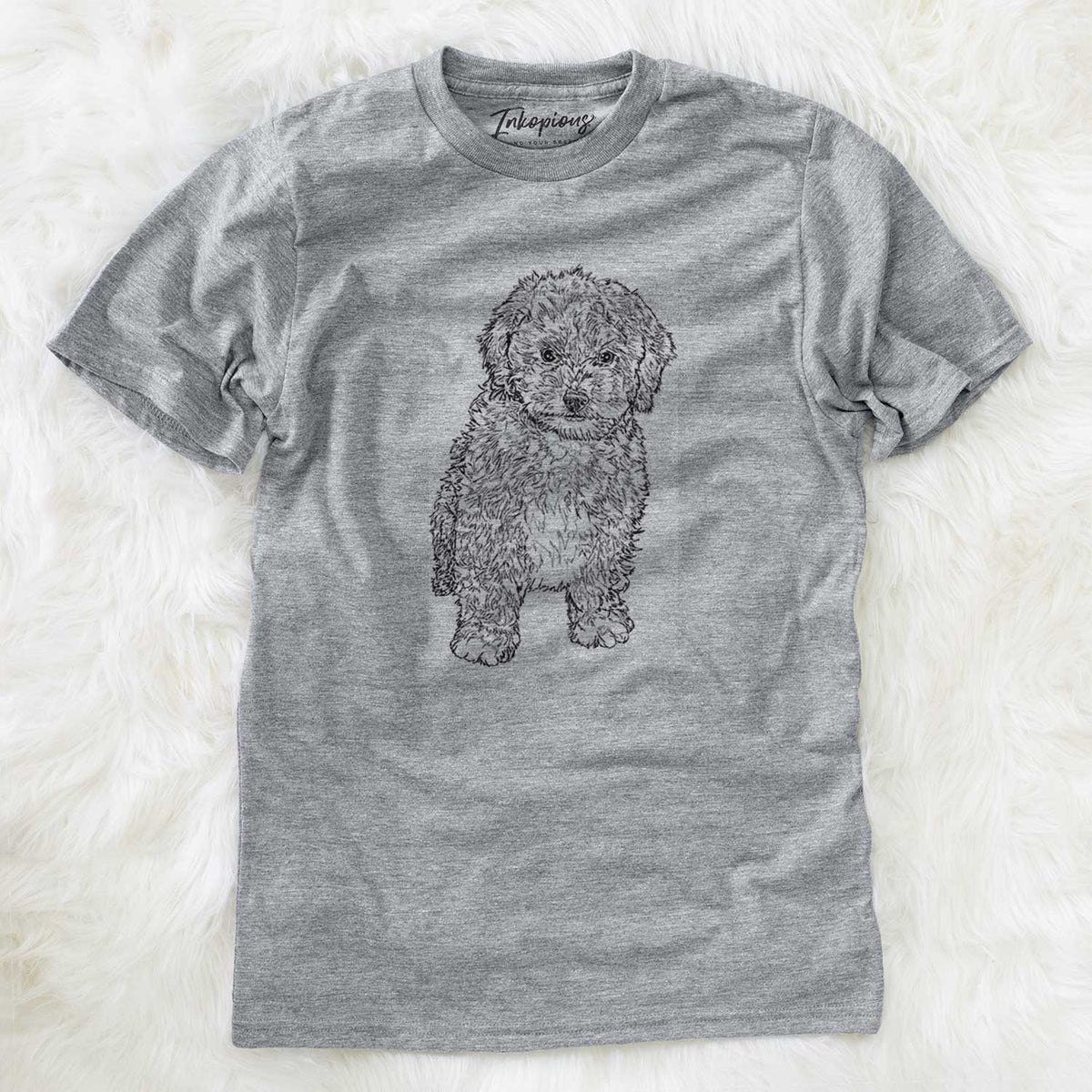 Doodled Sweet Tea the Mini Doodle - Unisex Crewneck