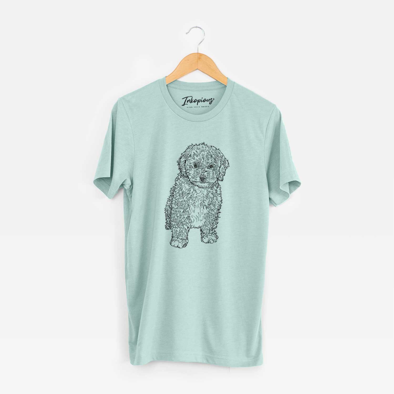 Doodled Sweet Tea the Mini Doodle - Unisex Crewneck
