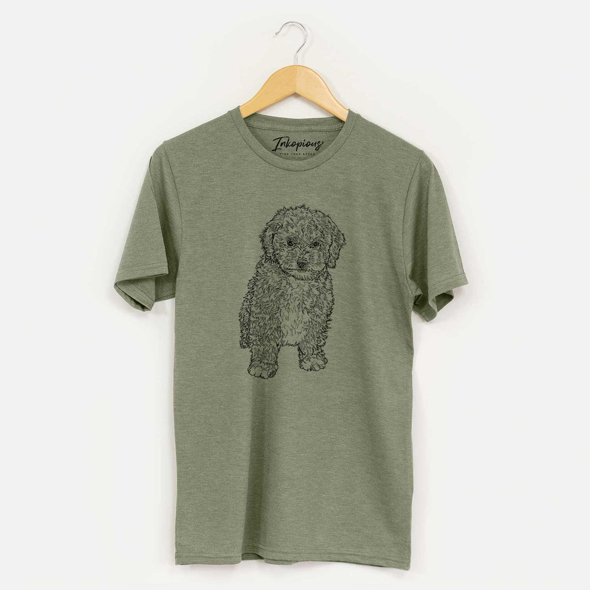 Doodled Sweet Tea the Mini Doodle - Unisex Crewneck