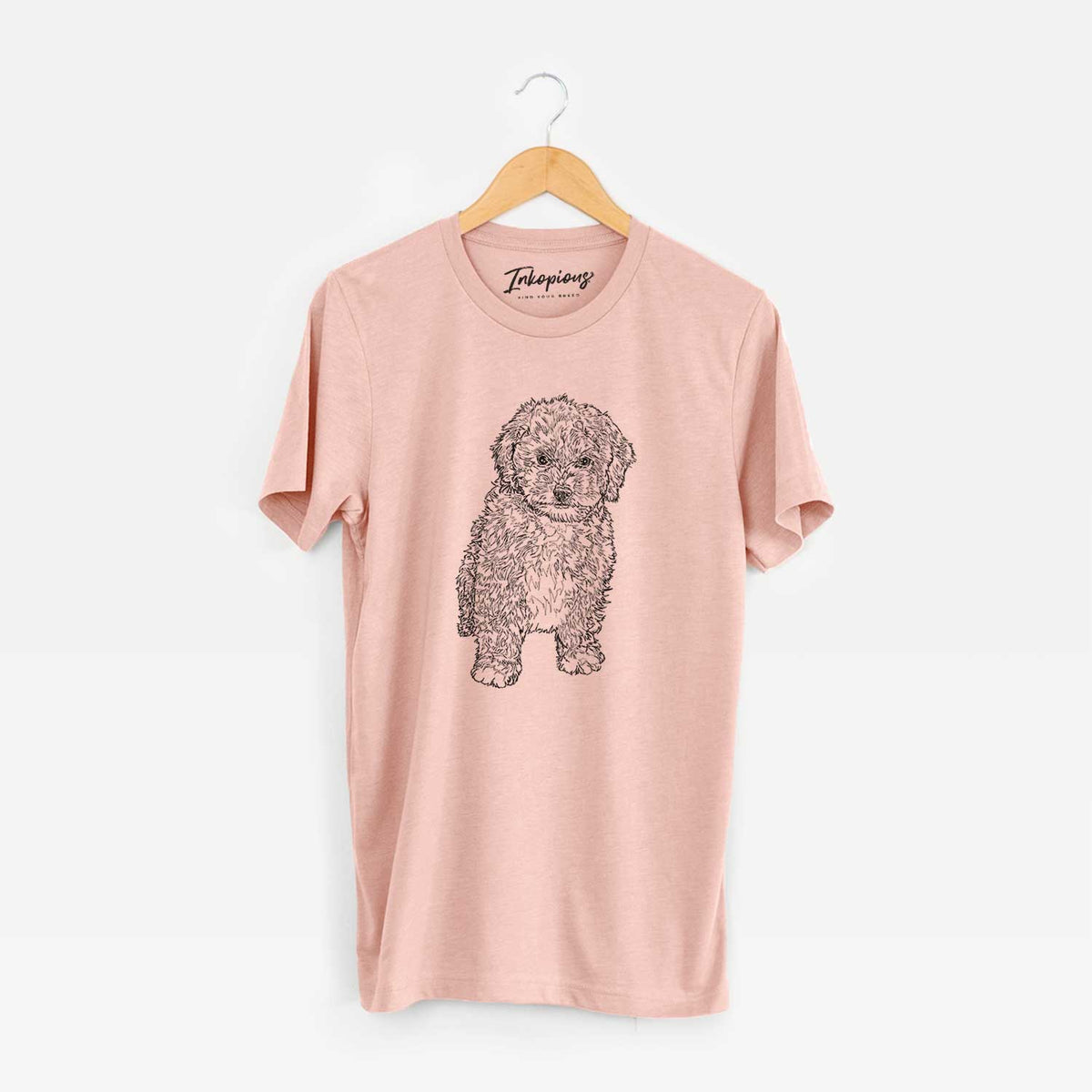 Doodled Sweet Tea the Mini Doodle - Unisex Crewneck