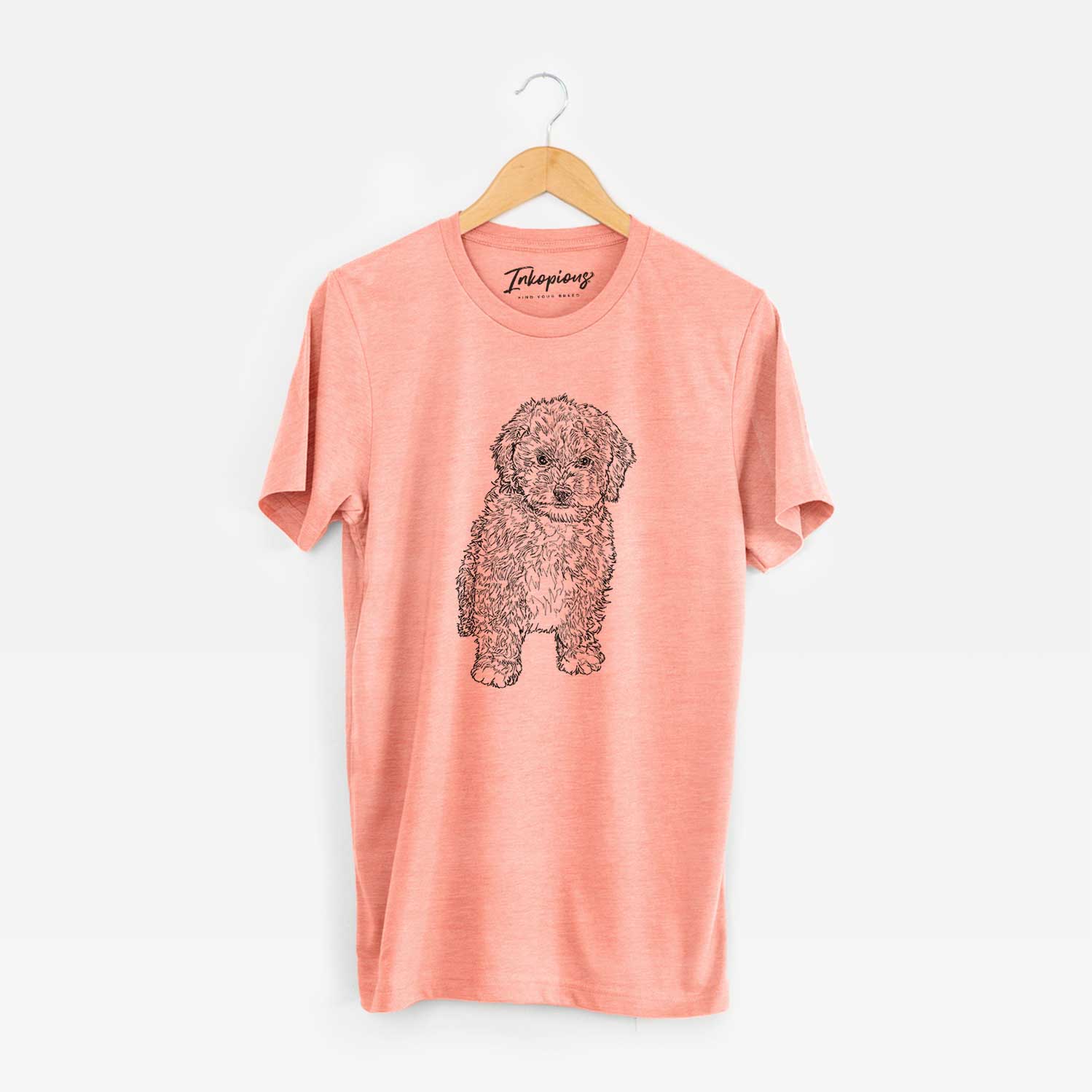 Doodled Sweet Tea the Mini Doodle - Unisex Crewneck