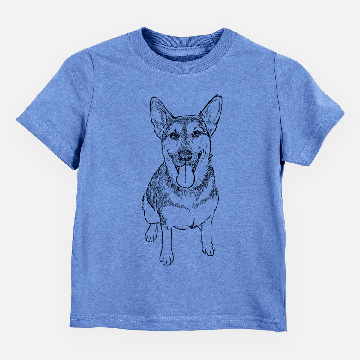 Doodled Syrinx the German Shepherd - Kids/Youth/Toddler Shirt