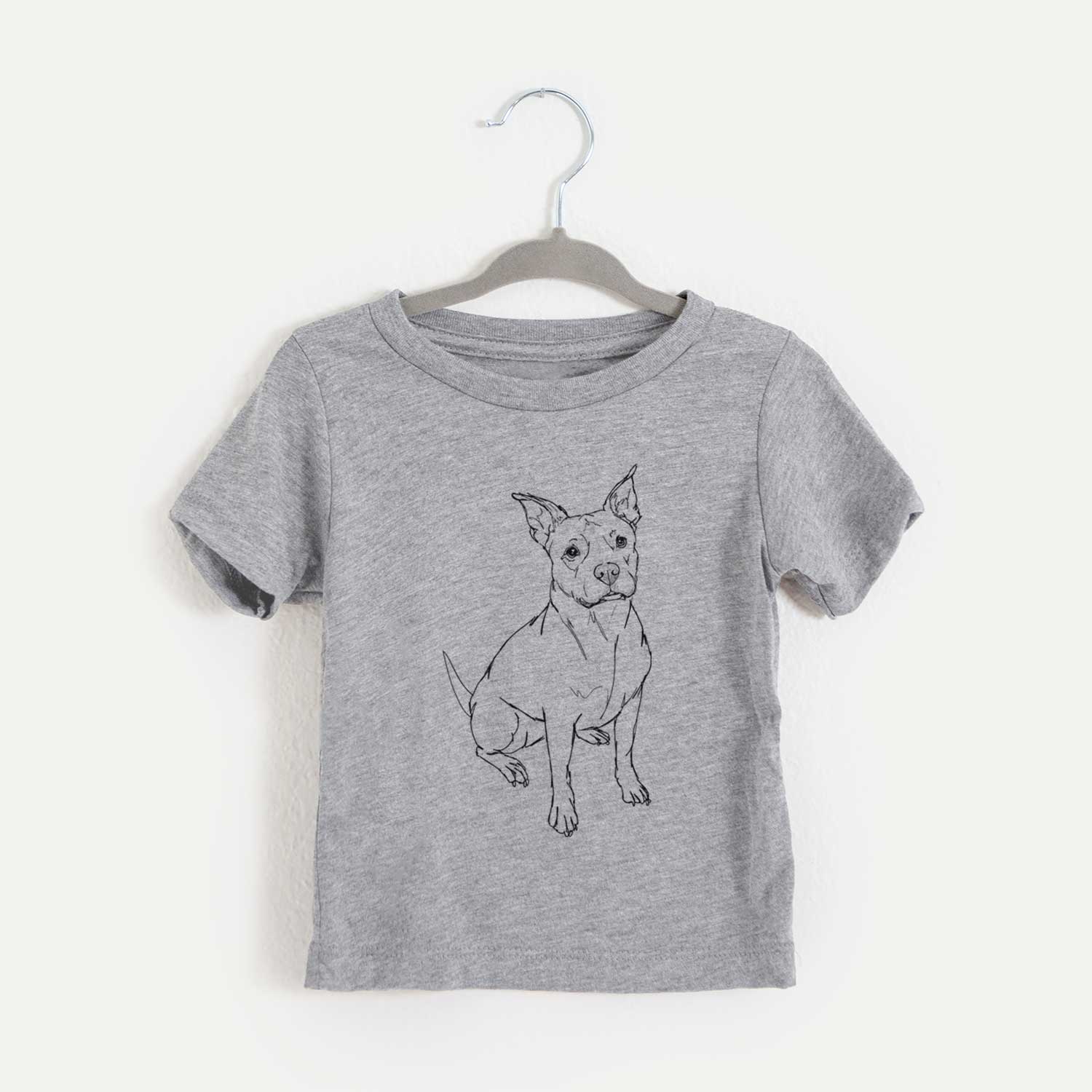 Doodled Tater Tot the American Staffordshire Terrier - Kids/Youth/Toddler Shirt