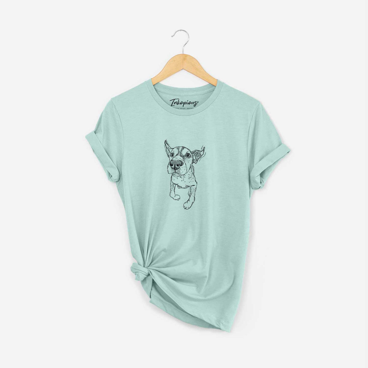 Doodled The General the German Shorthaired Pointer - Unisex Crewneck