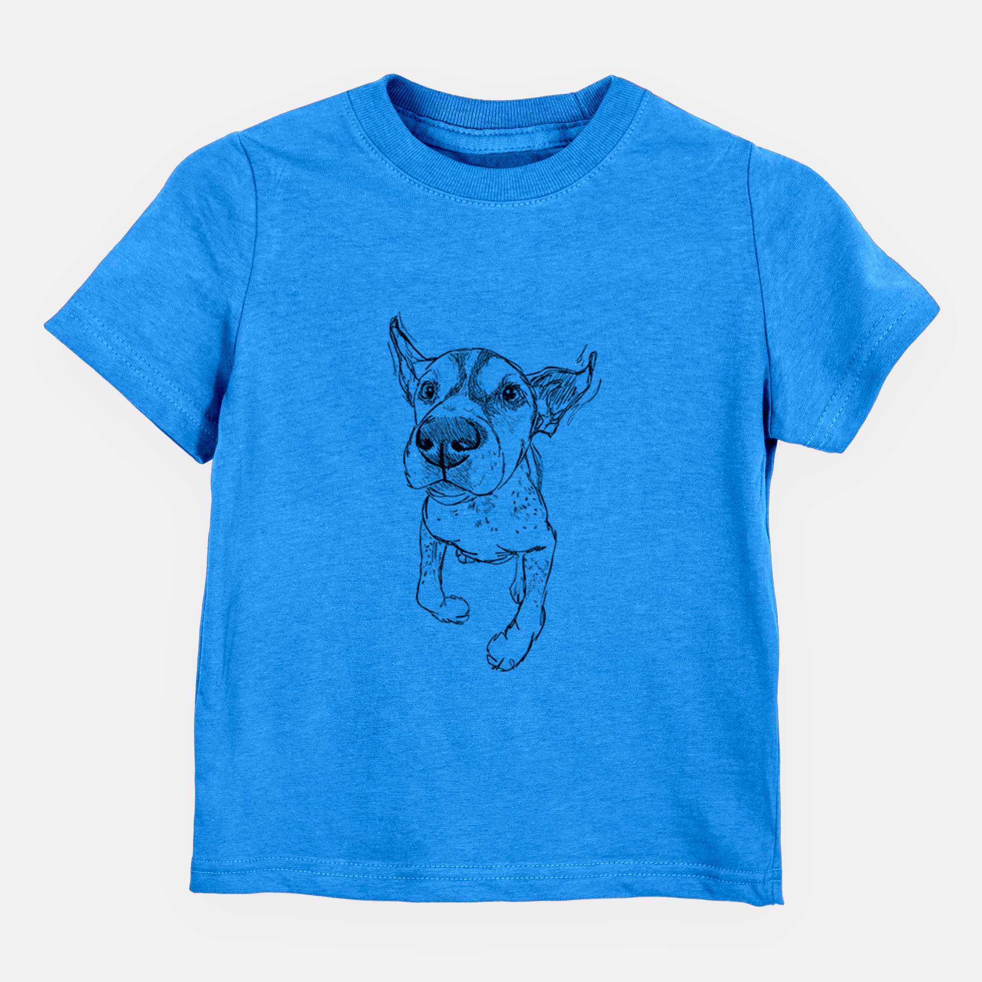 Doodled The General the German Shorthaired Pointer - Kids/Youth/Toddler Shirt