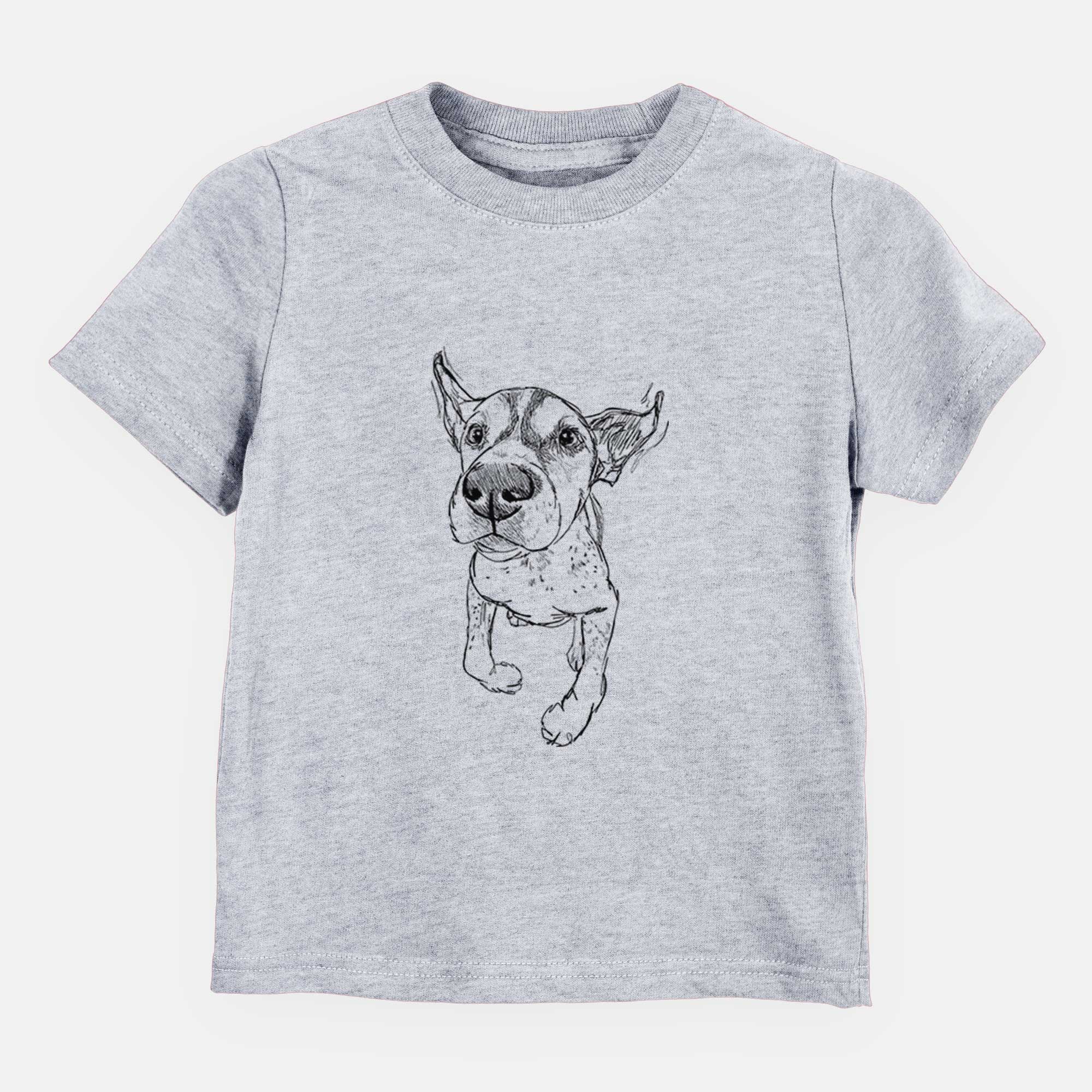 Doodled The General the German Shorthaired Pointer - Kids/Youth/Toddler Shirt