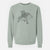 Doodled Tommy the Cat - Unisex Pigment Dyed Crew Sweatshirt