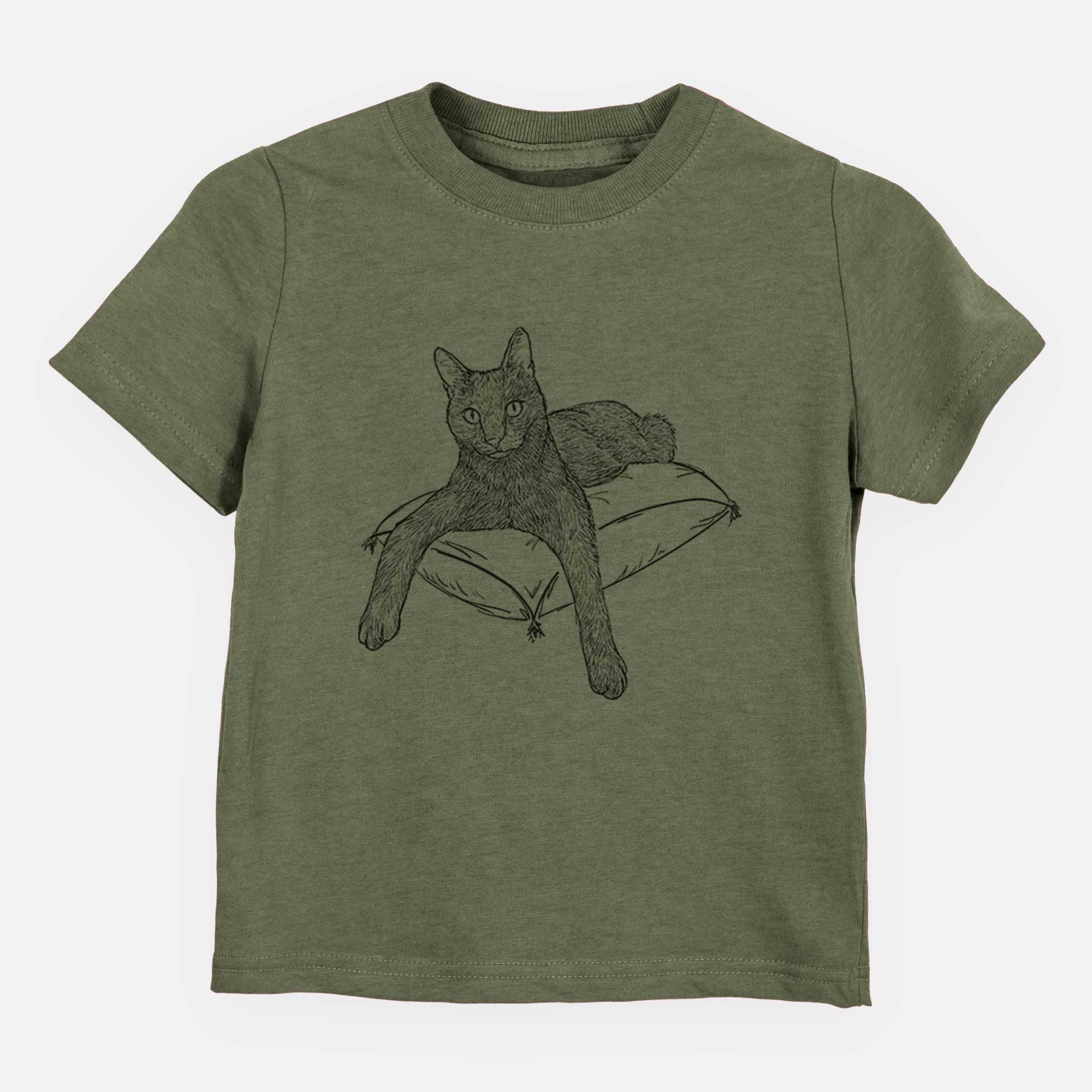 Doodled Tommy the Cat - Kids/Youth/Toddler Shirt