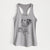 Doodled Tony the Mixed Breed - Women's Racerback Tanktop