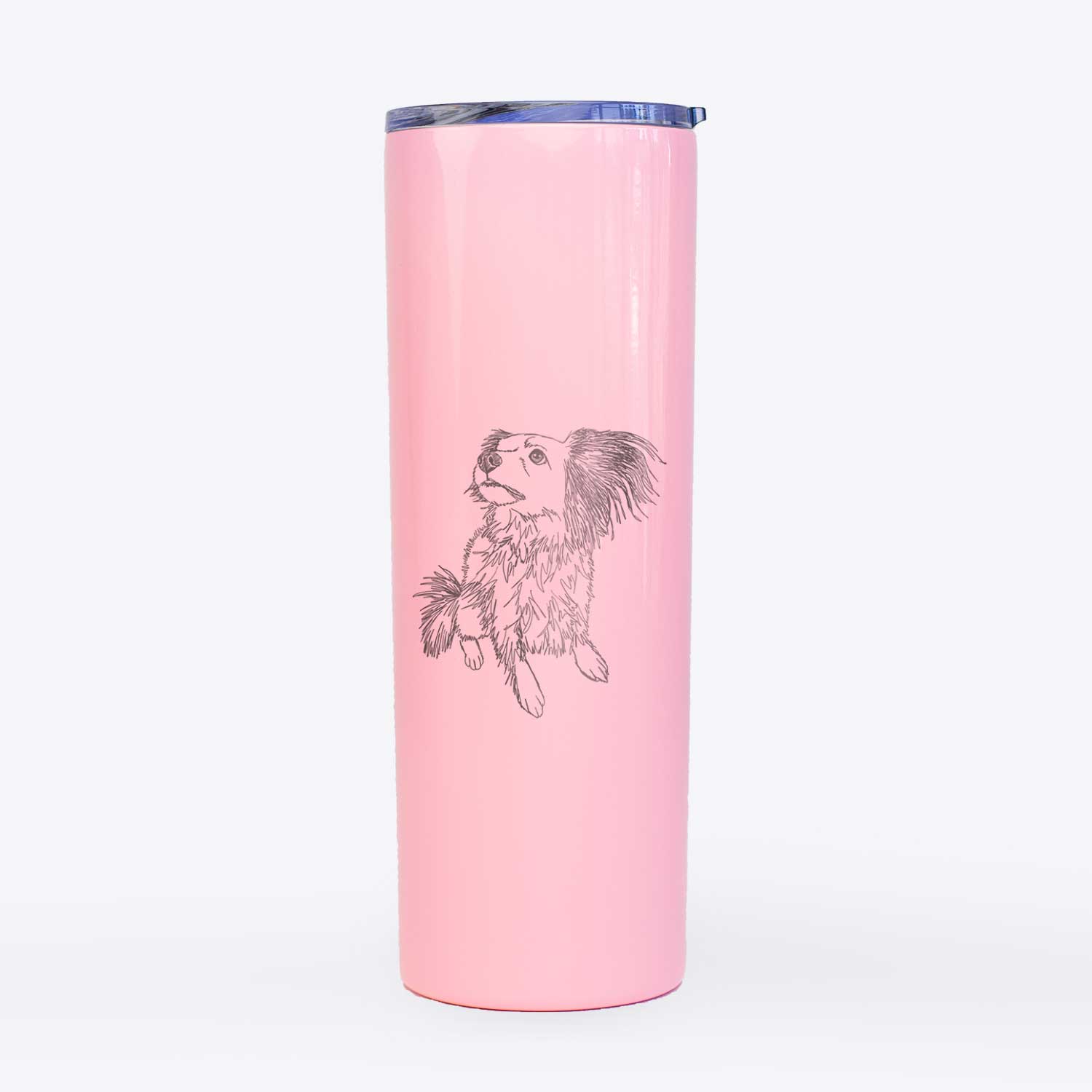 Doodled Tony the Mixed Breed - 20oz Skinny Tumbler