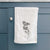 Doodled Tuesday the Mixed Breed Decorative Hand Towel