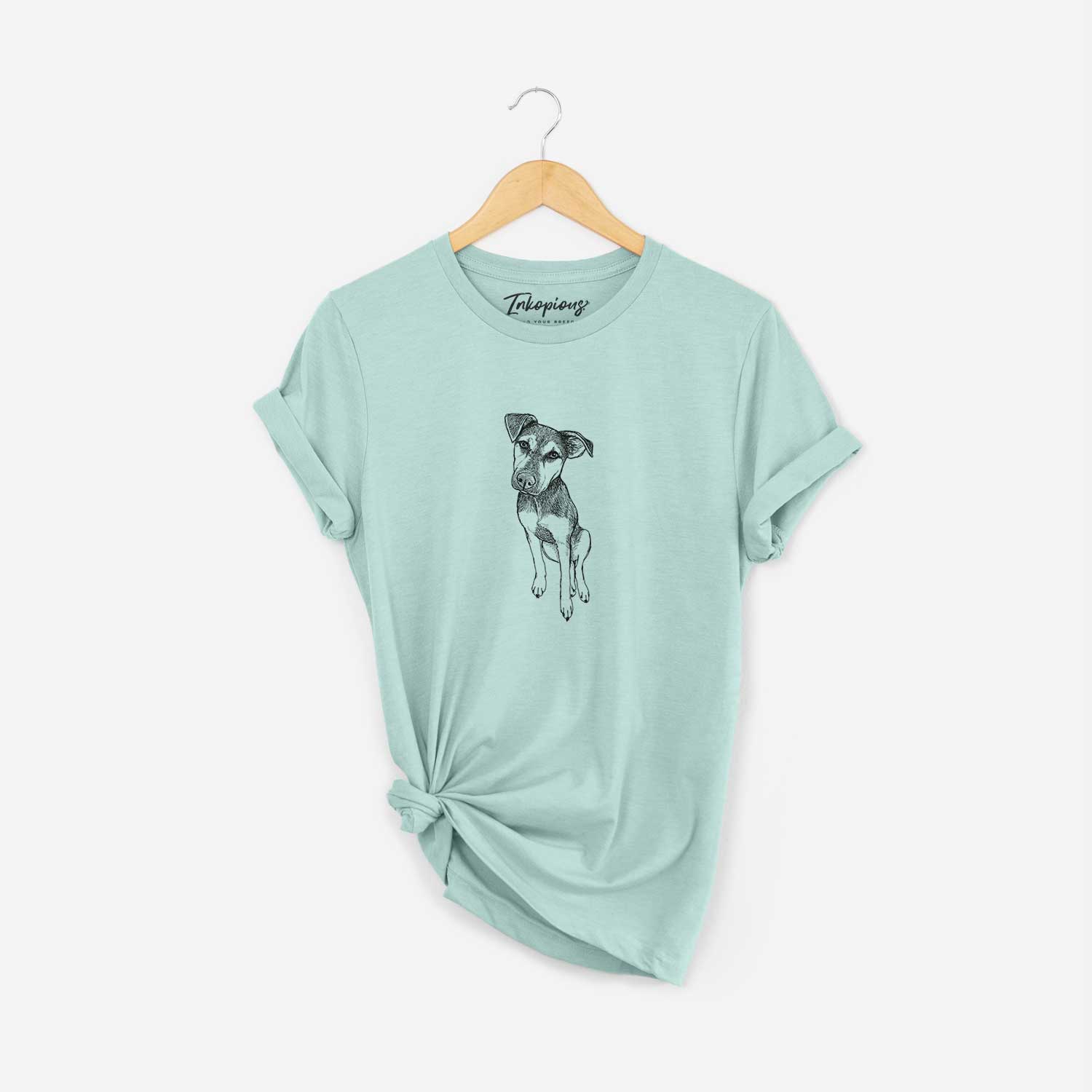 Doodled Tuesday the Mixed Breed - Unisex Crewneck