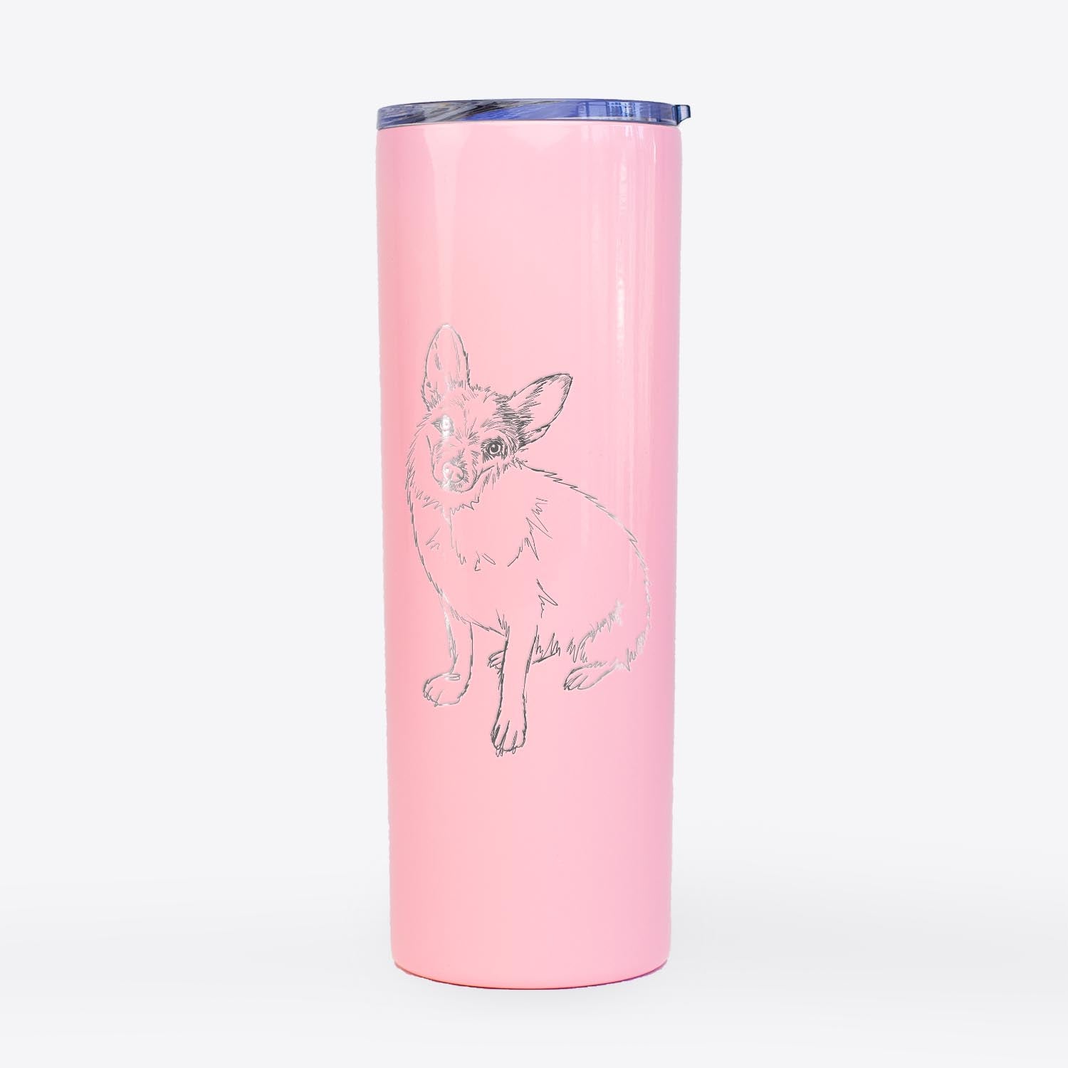 Doodled Tyberius the Jack Chi - 20oz Skinny Tumbler