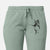 Doodled Vinny the Pitbull Mix - Women's Cali Wave Joggers