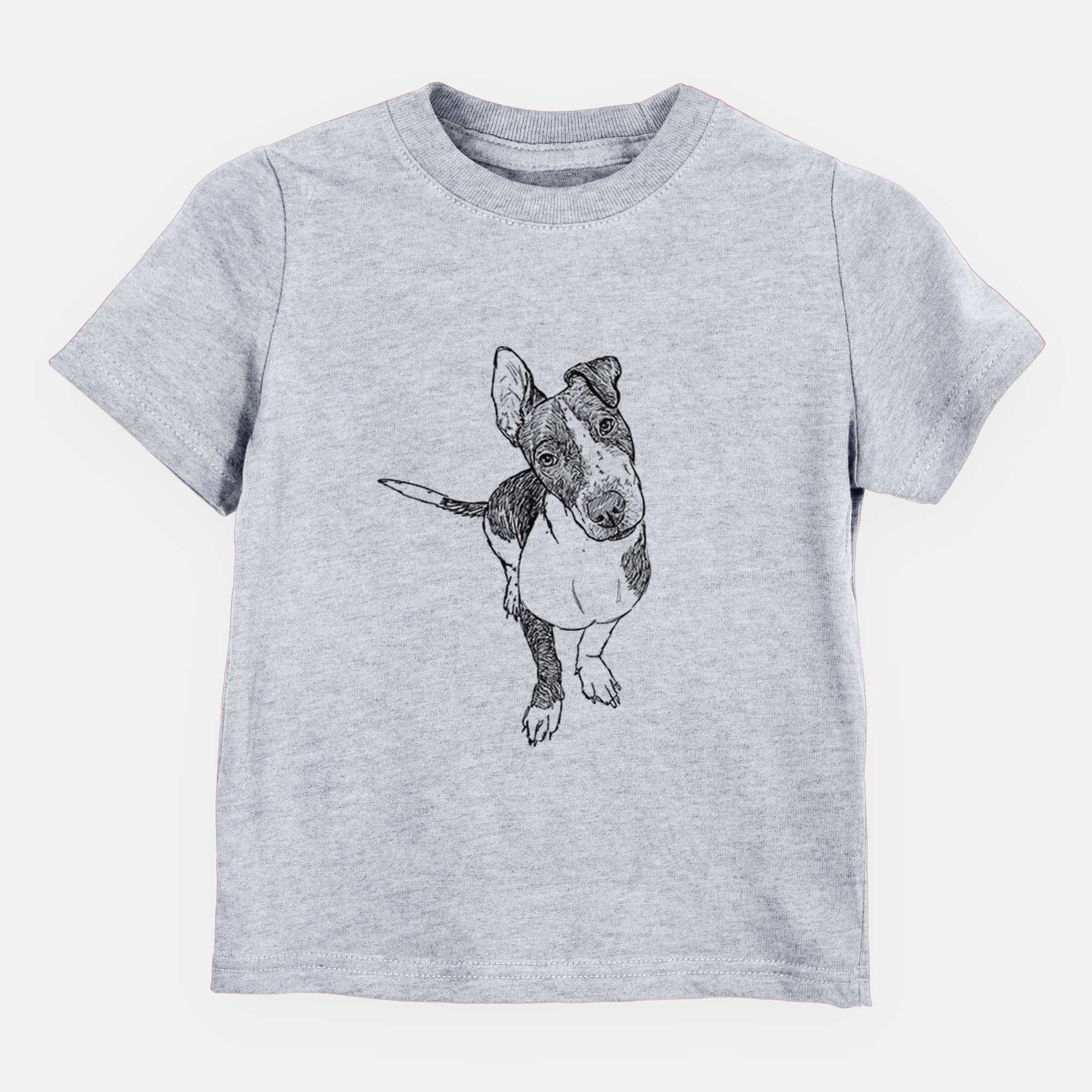 Doodled Vinny the Pitbull Mix - Kids/Youth/Toddler Shirt