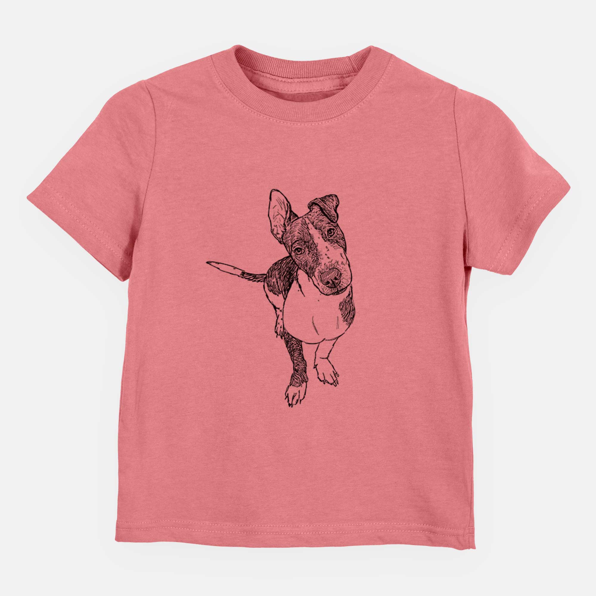 Doodled Vinny the Pitbull Mix - Kids/Youth/Toddler Shirt