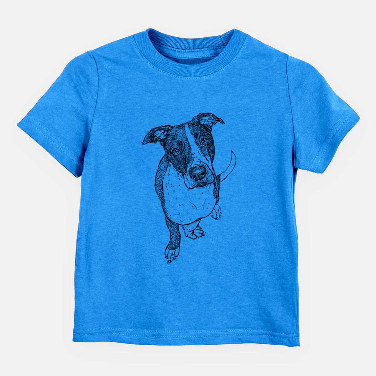 Doodled Vinny the Pitbull - Kids/Youth/Toddler Shirt